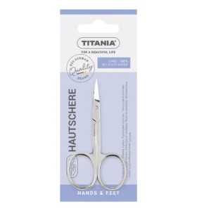 Foarfecă pentru cuticule cu vârf lat Titania 1050/1H